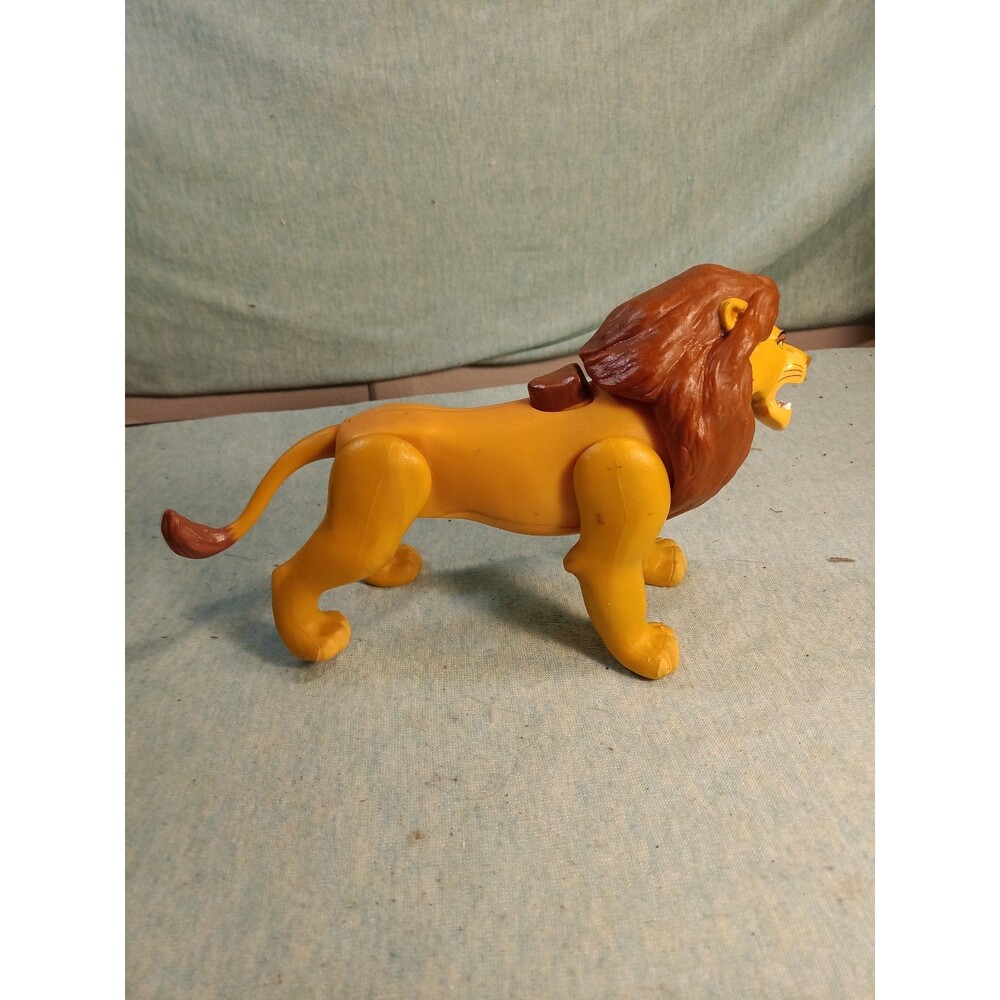 Disney The Lion King Fighting Action Mufasa Action Figure Vintage 1990s Toy